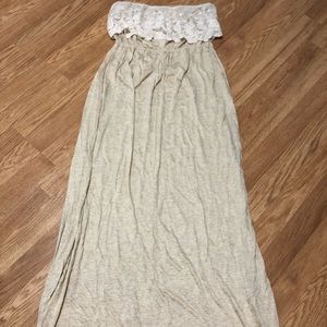 Strapless Maxi dress